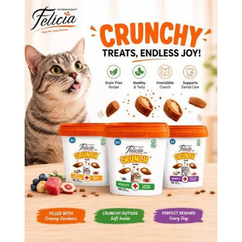 Felicia Cat Treat Crunch