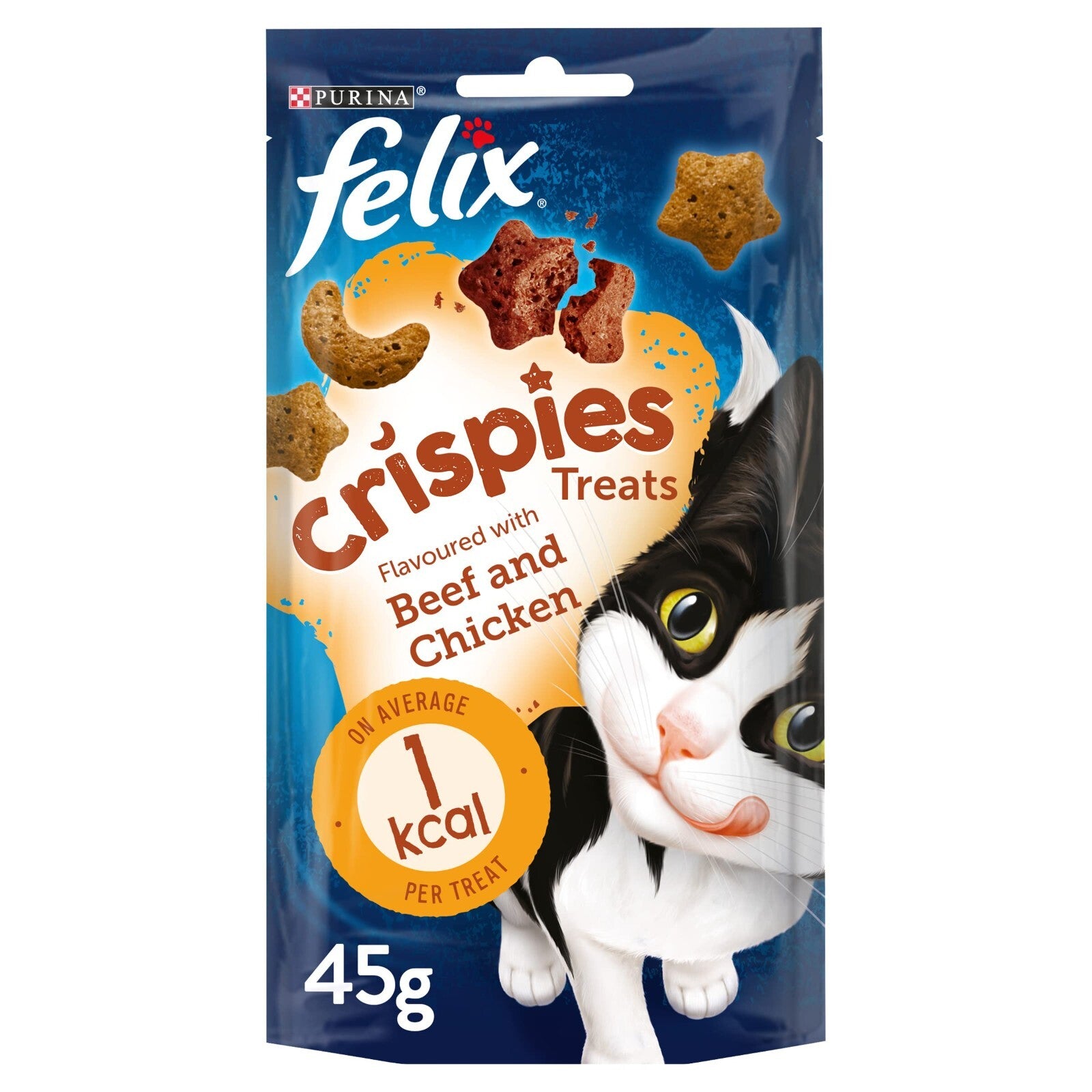 Felix Cat Treat Crispies – Beef & Chicken Flavour