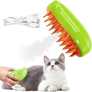 Steamer Brush For Cats & Dogs