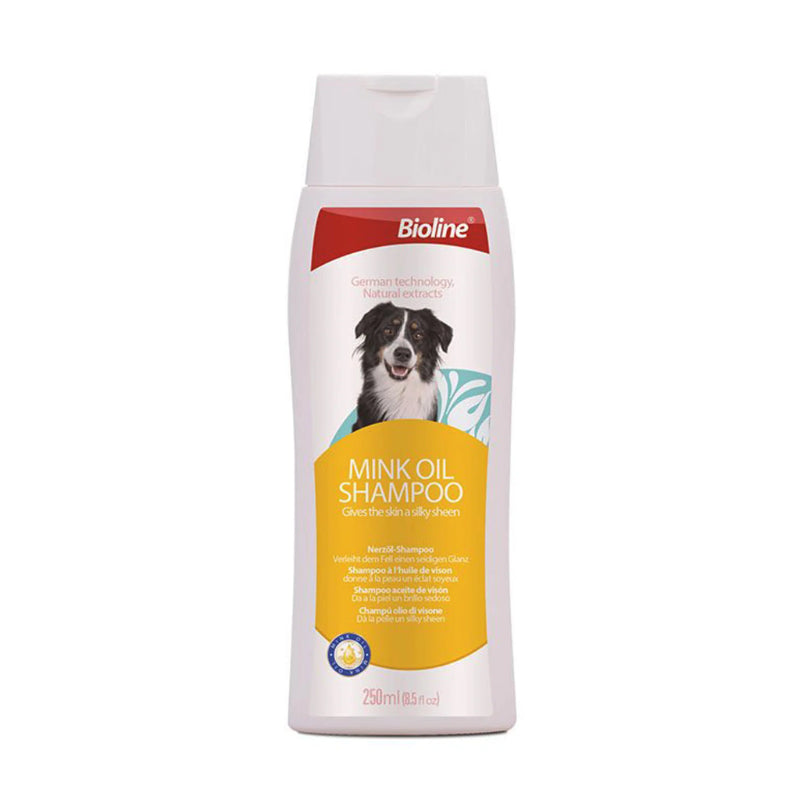 Bioline Dog Shampoo Mink Oil