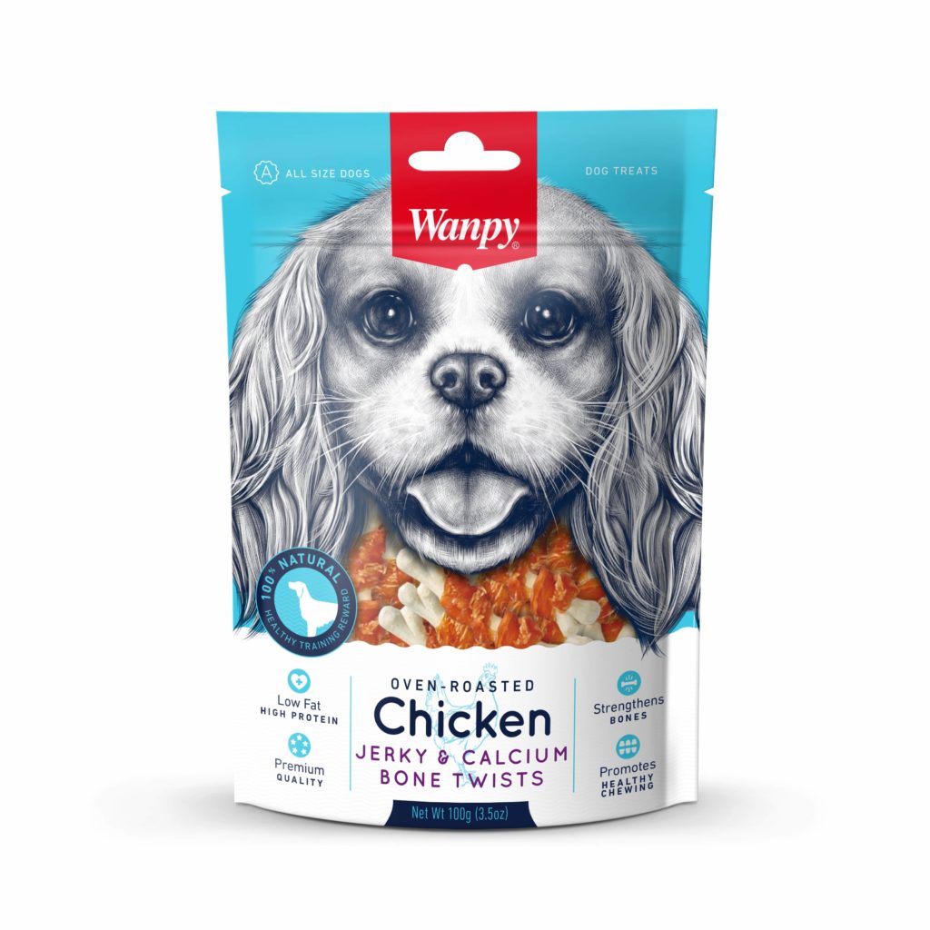 Wanpy Dog Treat Jerky, Calcium Bones
