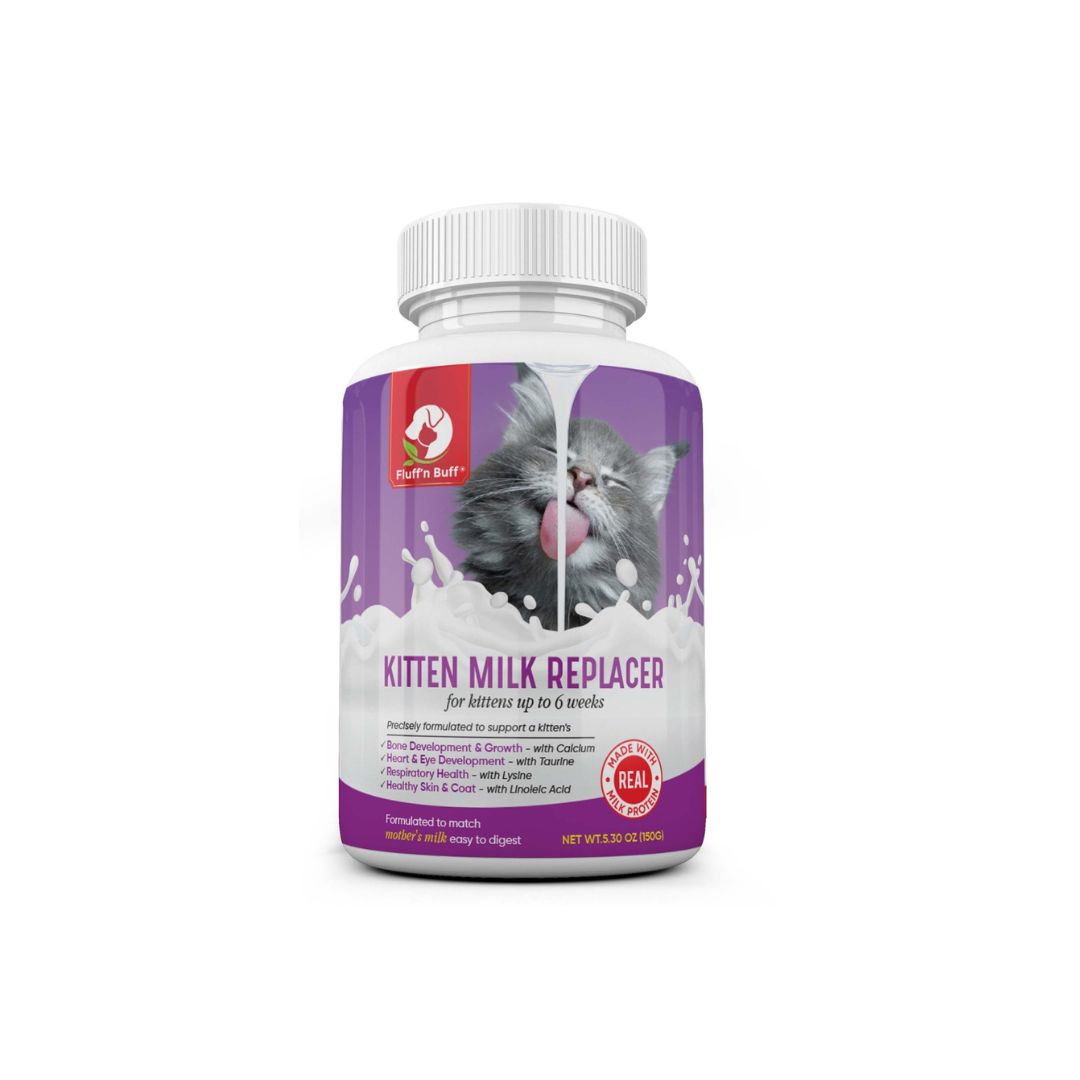 Fluff n Buff Kitten Milk Replacer - Cat Milk