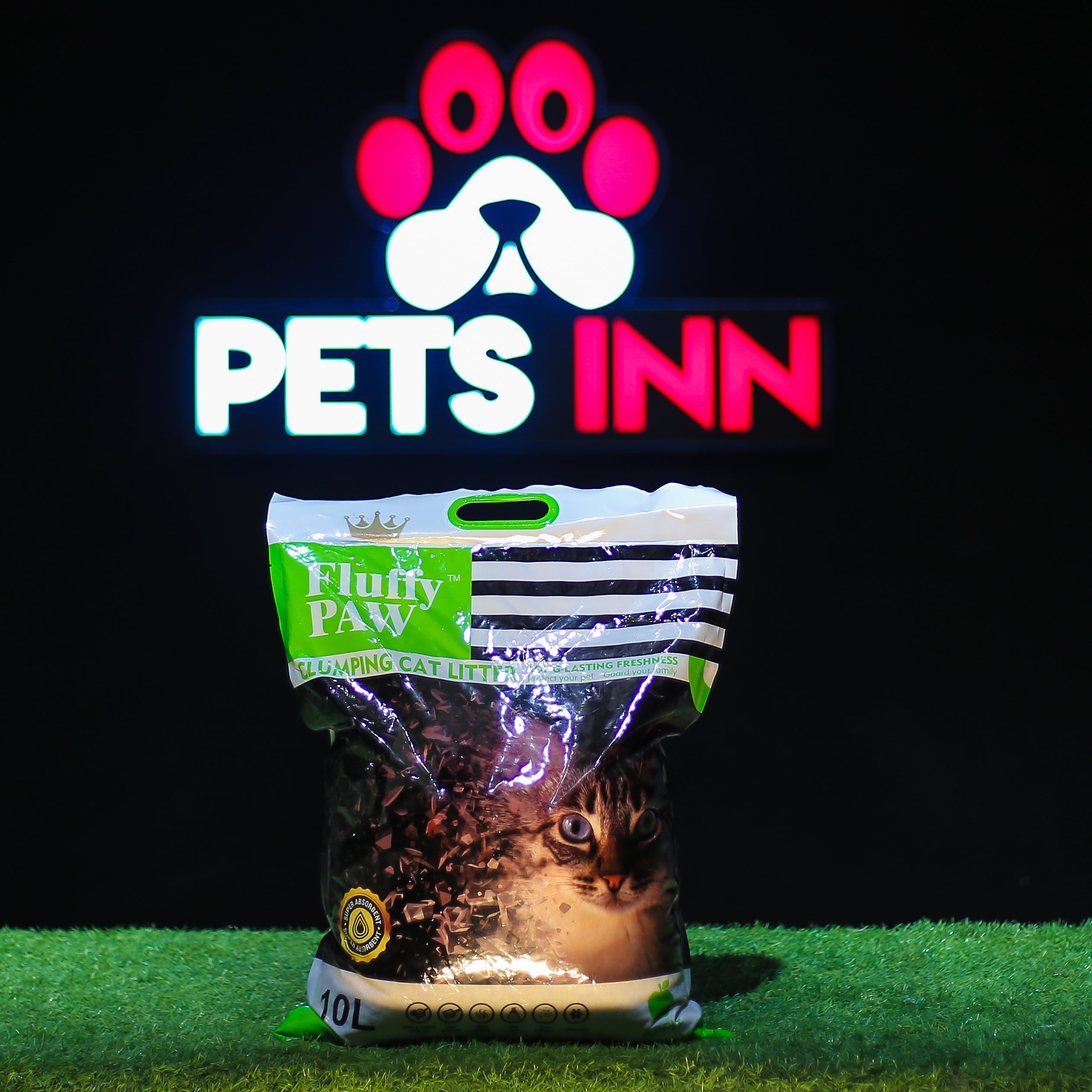 Fluffy Paw Bentonite Cat Litter Apple