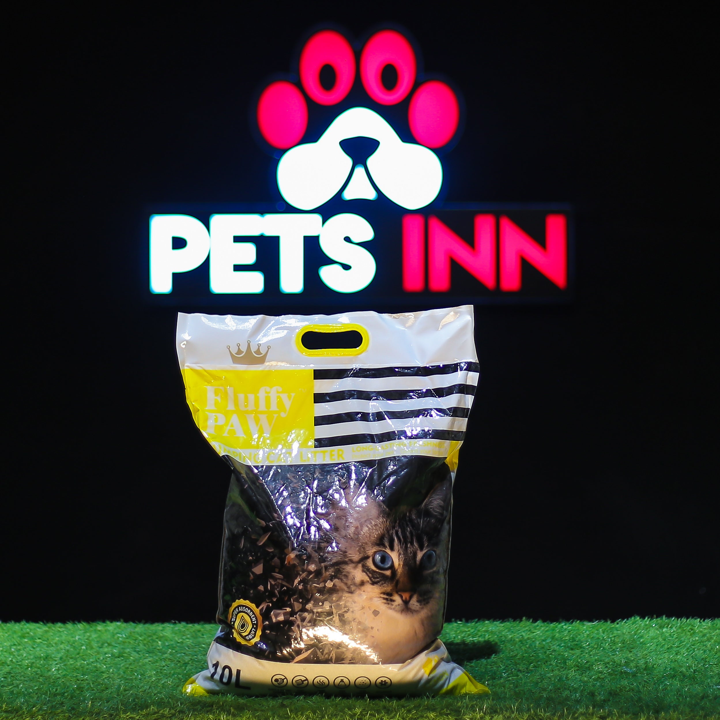 Fluffy Paw Bentonite Cat Litter Lemon