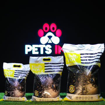 Fluffy Paw Bentonite Cat Litter Lemon