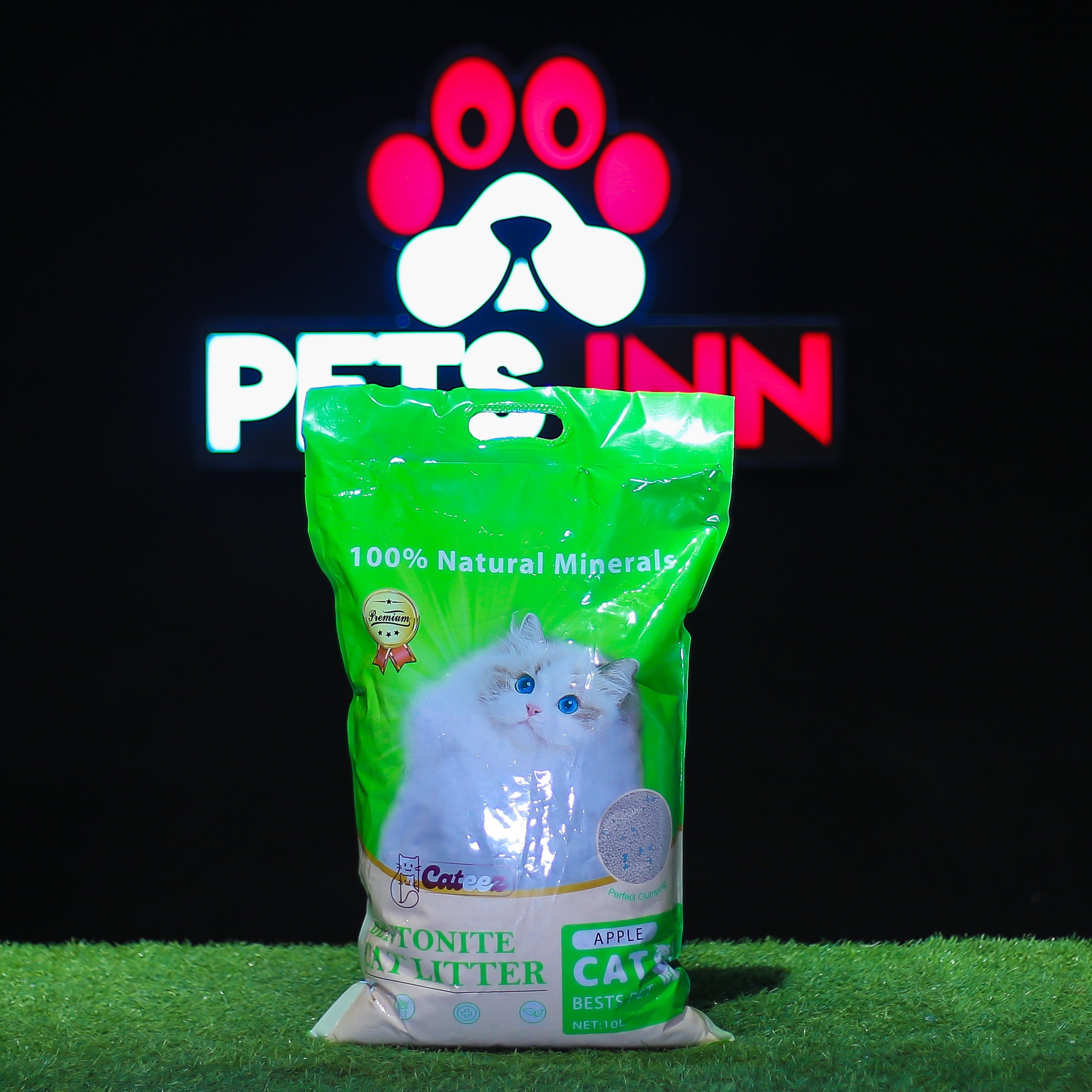 Cateez Cat Litter High‑Quality Bentonite Apple