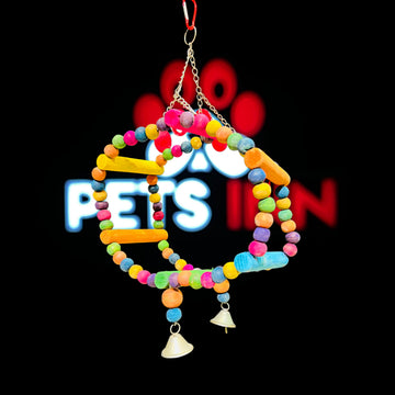 Hanging Bird Play Ring - Bird Toy