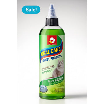 Fluff n Buff Oral Care Cat Dental Hygiene Drops