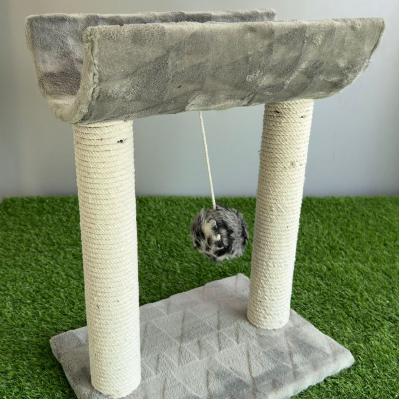 Cat Scratching Post Curve Top