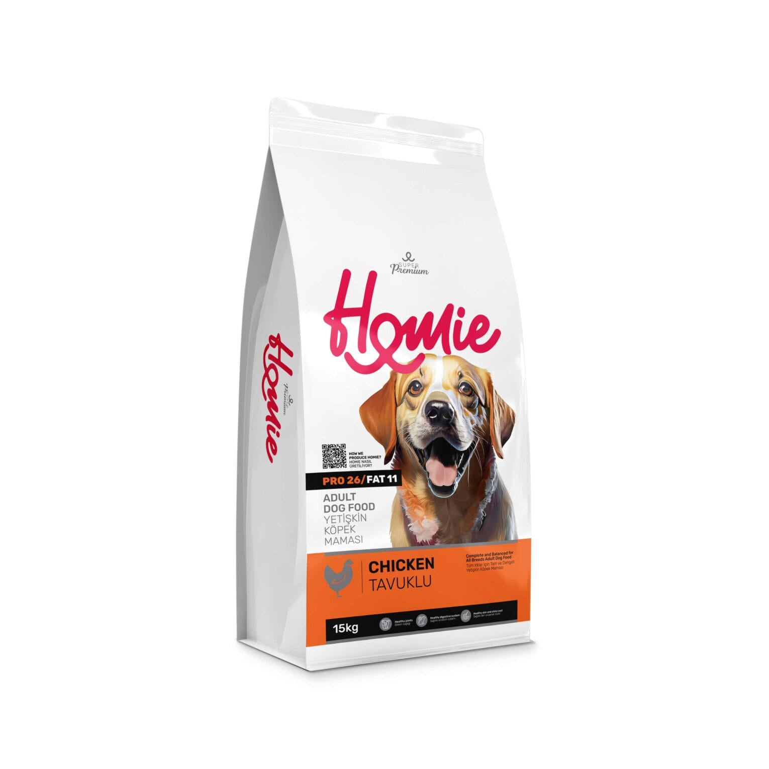 Homie (Pro 28) Dog Food Adult Chicken