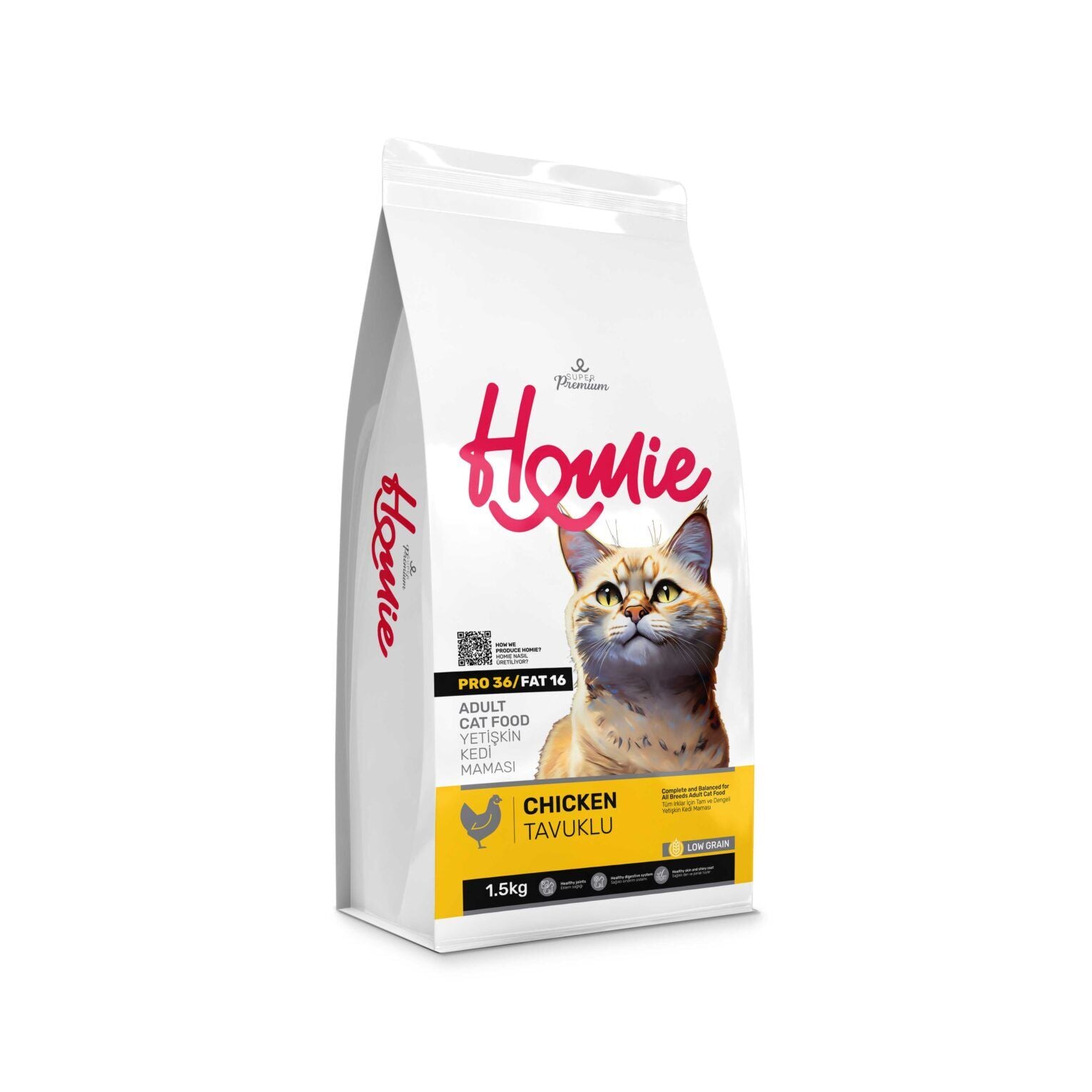 Homie Cat Food Adult (Pro 36)