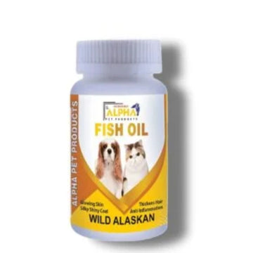 Alpha Fish Oil Supplement Dogs & Cats