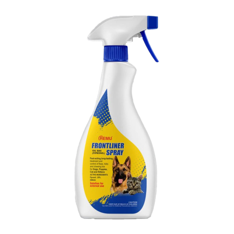 Remu Frontliner Spray Tick & Flea for Cats & Dogs